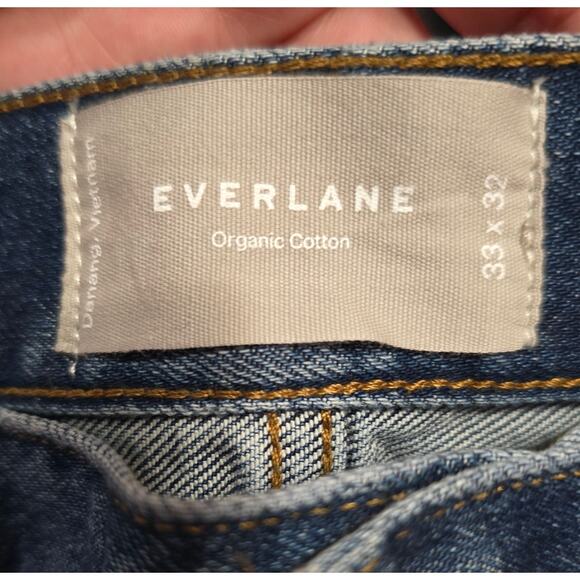 NWOT Everlane Organic Cotton Slim-Fit Jeans 33x32 - Picture 6 of 6